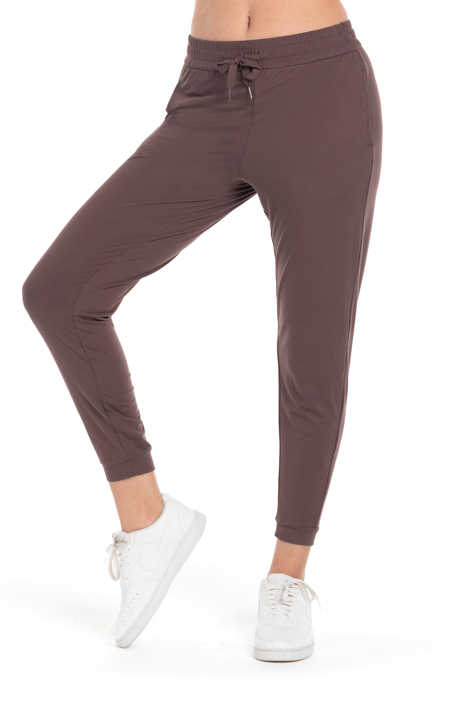 Sage Ladies' Pull On Jogger - Brown / X-Small