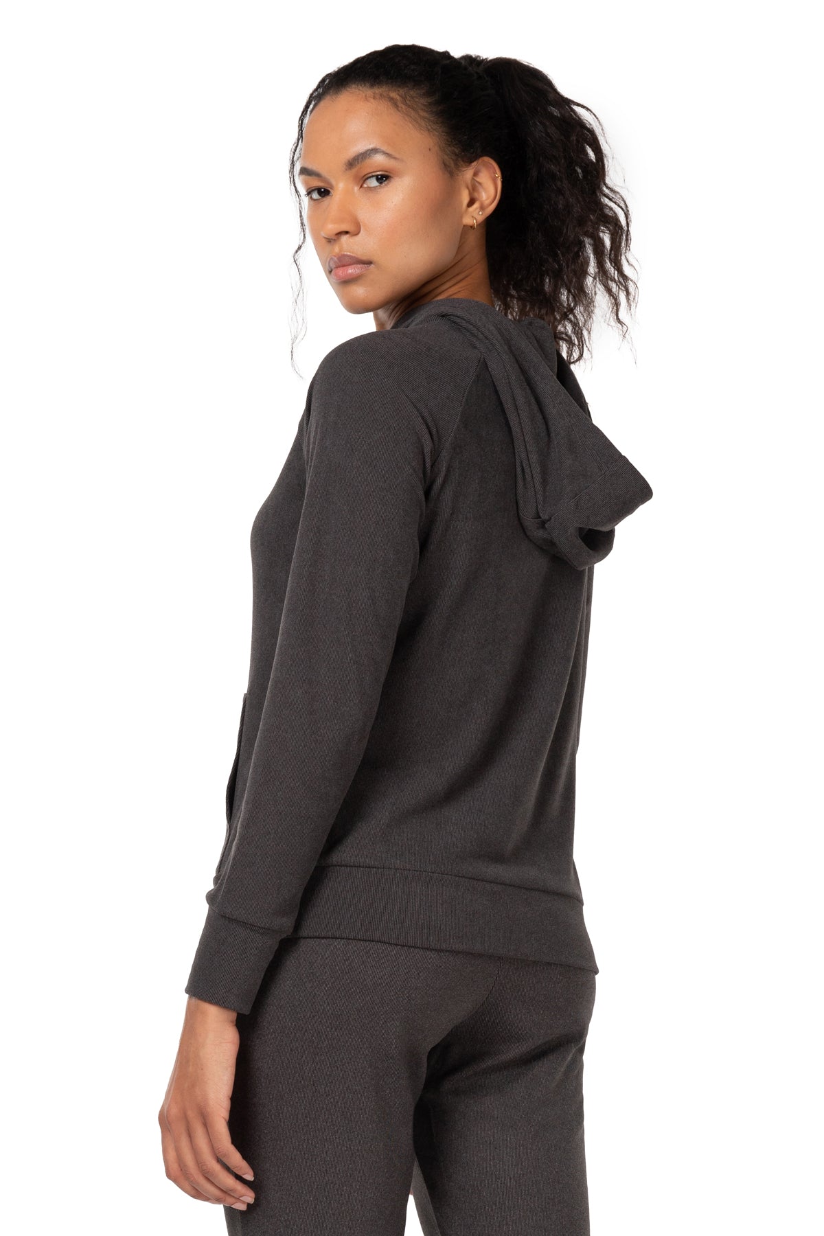 Kyodan Outdoor Pullover Sweatshirt Women Gray Medium Chest 35 Length 24.5